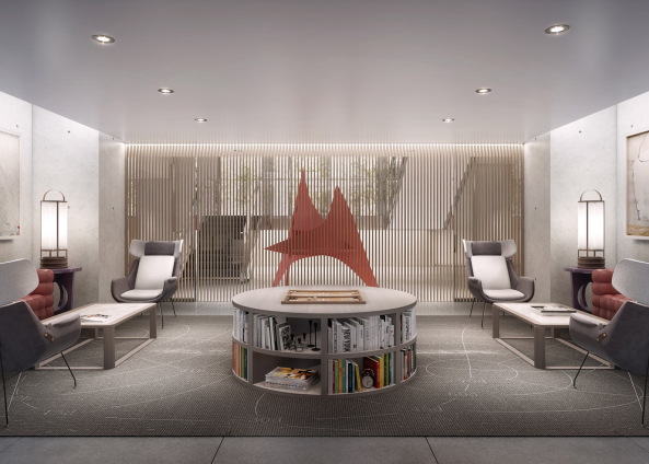 Foster, 2005, 2015, Neubau, Wohnungsbau, Renderings, neue Bilder, Skinny Tower, Mies van der Rohe, Seagram Building, New York City, Manhatten, Hochhaus, Skyscraper, Fassade, Glasfassade, Ausblick, Luxus, Highend, teuer, reich, schn, Penthouse, new desing, new renderings, Sir Norman Foster, Partner, Entwurf,