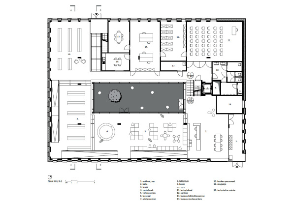 plusofficearchitects, gold, golden facade, Bibliothek, Mediathek, mediatheque, goldpreis, neubau, Belgien, Br�ssel, Rem Koolhaas, Prada, mailand, Blattgoldfassade, Metalpaneele, Legierung, Nathan Ooms, Ward Verbakel, Goldene H�lle, Bibliothek in Belgien, plusoffice, Raum f�r B�cher, books, goldene Letter, Passivhaus, Passivbauweise, Nachhaltiges Bauen, sustainable architecture, belgian houses, Artgerechte Buchhaltung, Baunetz, Baunetzwoche