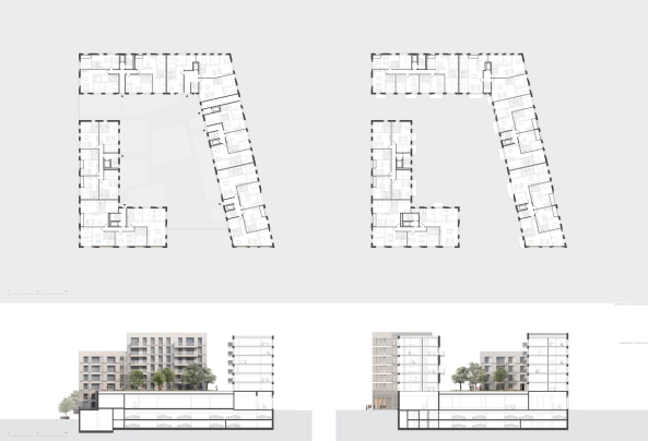 Wettbewerb, Hamburg, Wohnungsbau, Baakenhafen, Neubau, Quartier, 2015, Lorenzen Architekten, 6a architects, KPW Papay Warncke und Partner, Stefan Forster Architekt, Backstein, Max Dudler, Winking Froh Architekten, Meck Architekten, ARP Architekten Partnerschaft, Campus, Erweiterung, Erneuerung, housing, brick, harbour, masterplan