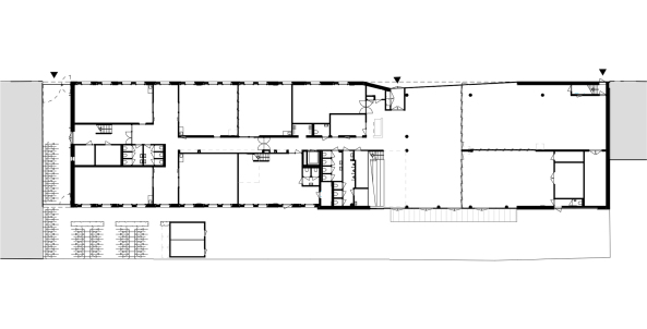 Klinkerfassade, Brede Buurtschool Plus 03, Den Haag, Schule, Schulbau, Ziegel, Niederlande, Fassade, atelier PRO architekten, Rivierenbuurt