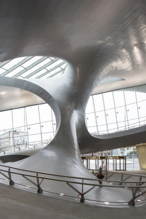 Glas, Beton, Umbau, UNStudio, Amsterdam, B+B Bureau, Arup, Bahnhof, Transit, Rampe, concrete, central, station, transit zone, Arnhem, plattforms, train, Gleis, geschwungen, swinging form