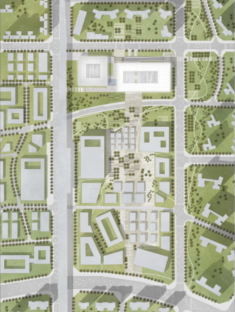 Museum, Linrary, Bibliothek, Architecture, Architektur, Neubau, 2015, Wettbewerb, China, Shenzhen, KSP Ju&#x308;rgen Engel Architekten, 1. Preis, winnder, first prize, glass, steel, Glas, Stahl, Bro, Mecanoo, Shenzhen Art Museums, Mecanoo, OMA, Steven Holl, Kultur Plaza, culture plaza, Shenzhen, the culture based City, Mattglas, Fassade, Architektenwettbewerb, international, Kiste, Glaskiste, Riegel