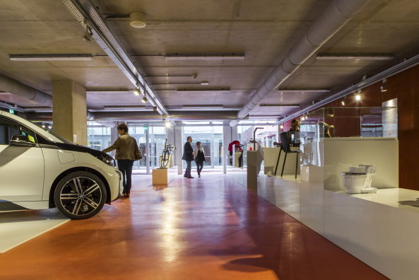 Kerkrade, Design, Museum, Grundsteinlegung, Europa, Europe, Gestaltung, Werkstatt, Planetarium, Shift Architecture Urbanism C-City, Cube, Columbus, 3-D Kino, OMA, Rem Koolhaas, Wrfel, German Red Dot, Cooper Hewitt, Smithsonian Design Museum, Fertigstellung, Umsetzung, Realisierung, 2015, Limburg, Museumsplein, Shift Architecture Urbanism, Netherlands, Niederlande, Rotterdam, Discovery Center Continium