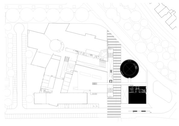 Kerkrade, Design, Museum, Grundsteinlegung, Europa, Europe, Gestaltung, Werkstatt, Planetarium, Shift Architecture Urbanism C-City, Cube, Columbus, 3-D Kino, OMA, Rem Koolhaas, Wrfel, German Red Dot, Cooper Hewitt, Smithsonian Design Museum, Fertigstellung, Umsetzung, Realisierung, 2015, Limburg, Museumsplein, Shift Architecture Urbanism, Netherlands, Niederlande, Rotterdam, Discovery Center Continium