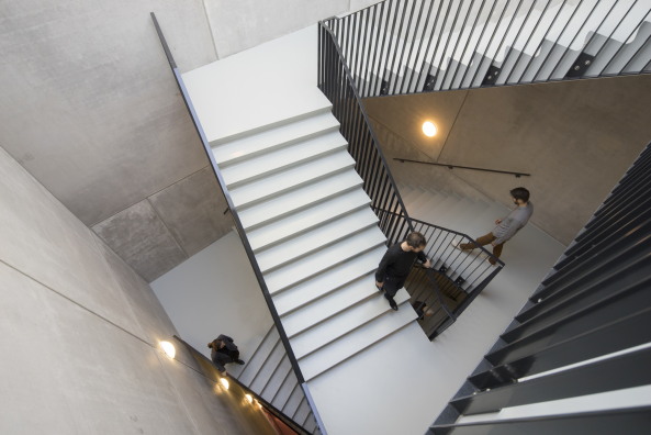 Kerkrade, Design, Museum, Grundsteinlegung, Europa, Europe, Gestaltung, Werkstatt, Planetarium, Shift Architecture Urbanism C-City, Cube, Columbus, 3-D Kino, OMA, Rem Koolhaas, Wrfel, German Red Dot, Cooper Hewitt, Smithsonian Design Museum, Fertigstellung, Umsetzung, Realisierung, 2015, Limburg, Museumsplein, Shift Architecture Urbanism, Netherlands, Niederlande, Rotterdam, Discovery Center Continium