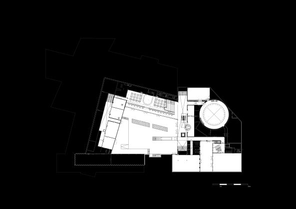 Kerkrade, Design, Museum, Grundsteinlegung, Europa, Europe, Gestaltung, Werkstatt, Planetarium, Shift Architecture Urbanism C-City, Cube, Columbus, 3-D Kino, OMA, Rem Koolhaas, Wrfel, German Red Dot, Cooper Hewitt, Smithsonian Design Museum, Fertigstellung, Umsetzung, Realisierung, 2015, Limburg, Museumsplein, Shift Architecture Urbanism, Netherlands, Niederlande, Rotterdam, Discovery Center Continium