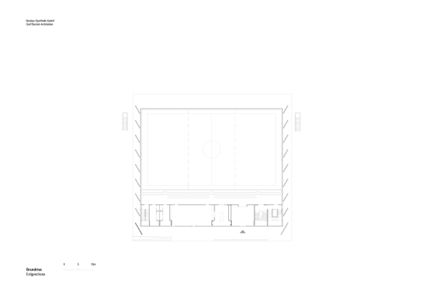 Dreifachhalle in Aadorf von Graf Biscioni Architekten