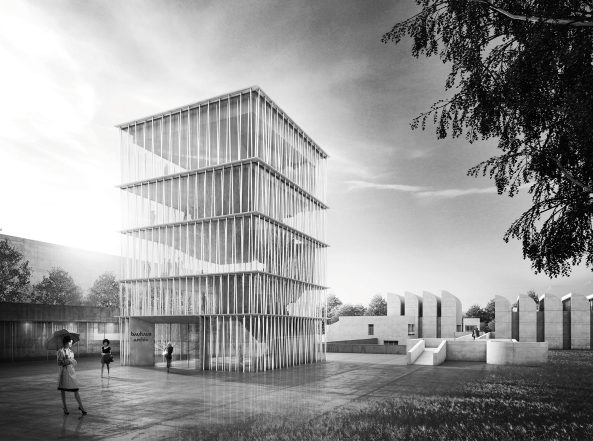 Siegerentwurf fr das Bauhaus-Archiv Berlin von Staab Architekten
