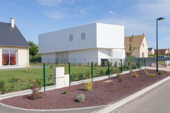 Maison Spiral, Bieville-Beuville, Wohnhaus, Einfamilienhaus, Spiralhaus, Nathanael Dorent, Mark Havasi