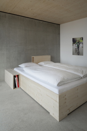 Oberreute, Allgu, traditional building, cutting out, two parts, pointed roof, Holz, wood, timber, concrete, Beton, pending, house, Haus, Yonder, Str.ucture, Stuttgart