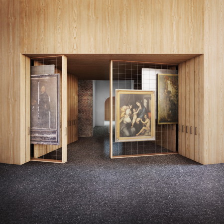 Sanierung, Barock, Backstein, Parochialkirche, Wettbewerb, Innengestaltung, interior, Kuehn Malvezzi, Knerer Lang,  brickstone, baroque, Berlin