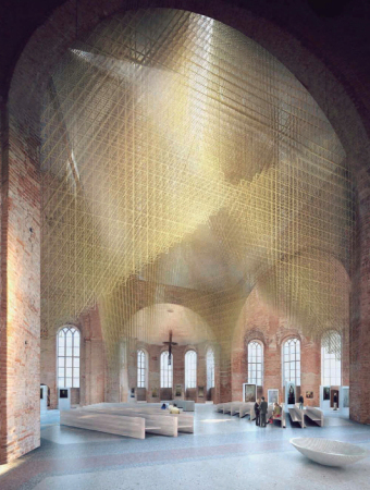 Sanierung, Barock, Backstein, Parochialkirche, Wettbewerb, Innengestaltung, interior, Kuehn Malvezzi, Knerer Lang,  brickstone, baroque, Berlin
