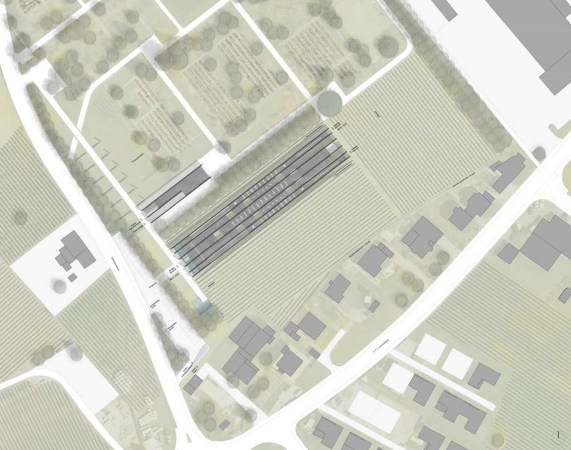 Krematorium, Wettbewerb, entschieden, Thun, Neubau, Preis, Gewinner, Friedhof, Schweiz, Cemetery, architecture, Architektur, Barozzi Veiga, Felgendreher Olfs K�chling, Sarg, S�rge, Glauben, verbrennen, Urnengrab, competition, Friedhof Schoren, Markus Schietsch Architekten, Baumbestand, Bern, Berner Voralpen, BUBE, Pola, beerdigen