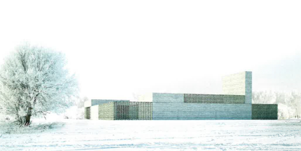 Krematorium, Wettbewerb, entschieden, Thun, Neubau, Preis, Gewinner, Friedhof, Schweiz, Cemetery, architecture, Architektur, Barozzi Veiga, Felgendreher Olfs K�chling, Sarg, S�rge, Glauben, verbrennen, Urnengrab, competition, Friedhof Schoren, Markus Schietsch Architekten, Baumbestand, Bern, Berner Voralpen, BUBE, Pola, beerdigen