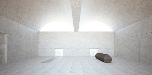 Krematorium, Wettbewerb, entschieden, Thun, Neubau, Preis, Gewinner, Friedhof, Schweiz, Cemetery, architecture, Architektur, Barozzi Veiga, Felgendreher Olfs K�chling, Sarg, S�rge, Glauben, verbrennen, Urnengrab, competition, Friedhof Schoren, Markus Schietsch Architekten, Baumbestand, Bern, Berner Voralpen, BUBE, Pola, beerdigen