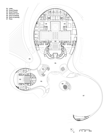Musik, Kraken, Krake, Opernhaus, Oper, Opera, architecture, music, Mad Architects, Chinese, China, Asia, Asien, Fertigstellung, verrckt, Harbin, Gehry, Schwung, Beton Kurven, Flow, Ma Yansong, Dang Qun, Yosuke Hayano, Shanshui City, Gehry Technologies, 2015, Musik,