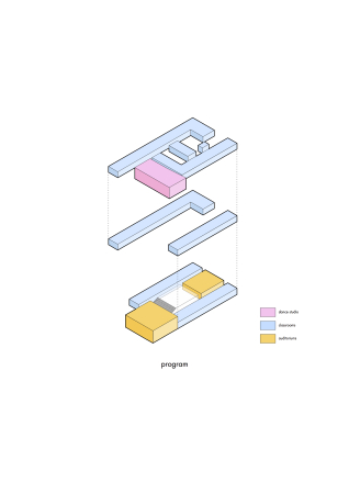 Dominique Coulon & Associ�s; Eugeni Pons; Henri Dutilleux Conservatoire of Music, Dance and Dramatic Arts; Belfort; Frankreich; Konservatorium; Musikschule; Tanzschule; Theaterschule; Neubau; Pollock; Drip Painting; Action Painting; Betonfassade; Marmoroptik