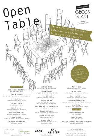 Open Table und Symposium in Mnchen
