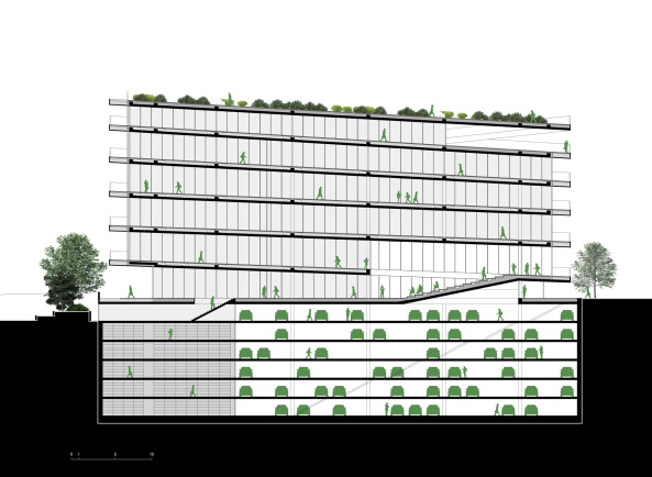 Wettbewerb, Neubau, competition, Sieger, 1. Preis, entschieden, Varna, Warna, Sofia, Bulgarien, Bulgaria, Bratya Miladinovi, Library, B�cher, Lesen, Neubau, new building, storage, archive, reading, Stewart Hollenstein, PLUSR Chitecture, Architects for Urbanity, Spatial practice, I/O, Gewinner, Preistr�ger, Europa, Europe, Schwarzes Meer, Ostblock, Osteuopa, Zentraleuropa