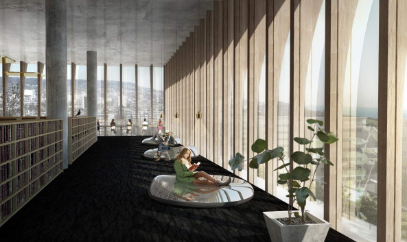 Wettbewerb, Neubau, competition, Sieger, 1. Preis, entschieden, Varna, Warna, Sofia, Bulgarien, Bulgaria, Bratya Miladinovi, Library, B�cher, Lesen, Neubau, new building, storage, archive, reading, Stewart Hollenstein, PLUSR Chitecture, Architects for Urbanity, Spatial practice, I/O, Gewinner, Preistr�ger, Europa, Europe, Schwarzes Meer, Ostblock, Osteuopa, Zentraleuropa