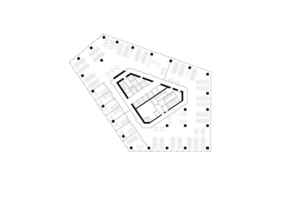 HENN, Hochhaus, 2016, 2015, Neubau, Wettbewerb, Glasfassade, Gewinner, 1. Preis, Software Unternehmen, Kingdee, China, Shenzhen, Henn Architekten, Peking, Beijing, highrise, Turm, Brogebude, office tower, 2017, 44 Stockwerke, Geschosse, international competition, 199 meters high, big