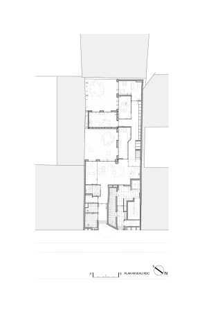 Boulevard de la Villette, 10. Arrondissement, Paris, InSpace Architecture, Sozialwohnungsbau, SIEMP, Mutter Kind Frsorgezentrum, Gebudeensemble,  Frsorgezentrum, Wohnungsbau, Baunetz, Architektur