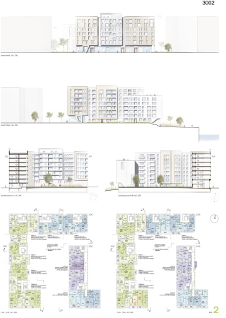 Wird realisiert: Baufeld 95 mit Beitrag von Huke-Schubert Berge Architekten (Hamburg)