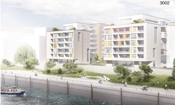 Wird realisiert: Baufeld 95 mit Beitrag von Huke-Schubert Berge Architekten (Hamburg)