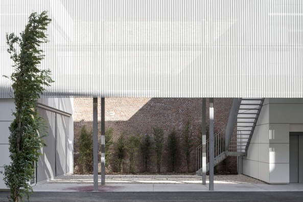 Matador Architects; Mons; Belgien; Sanierung; Erweiterungsbau; Neubau; Bauen im Bestand; Fl�gelneubau; Tim Van de Velde; Design Center Mons