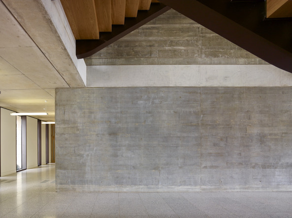 Beton, Brutalimus, Grobritannien, public research university, Patel Taylor, Essex, Wivenhoe Park, Anbau, Bestand, masterplan, lake, library, studend center,