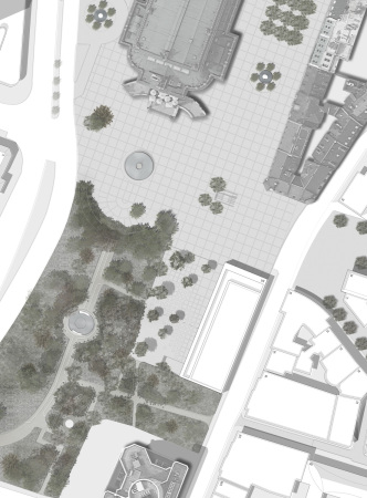 Wettbewerb, Opernplatz, Frankfurt am Main, Neubau, Ersatzbau, Natrustein, Staab Architekten, Baumschlager Eberle, Ferdinand Heide, Allmann Sattler Wappner, 2016, competition, architecture, Stadthaus, Wettbewerb, Ergebnis, 1. Preis, 2. Preis, 3. Preis, Anerkennung, Gewinner, Allianz Real Estate, ANP - Architektur- und Planungsgesellschaft