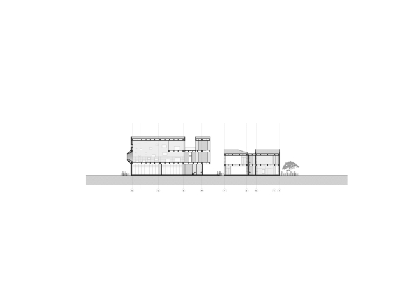 Colegio Anglo Colombiano, Bogot, Grundschule, Erweiterung, Backstein, Fassade, bricks, rtlich, rot, Eliteschule, school, primary, Daniel Bonilla, 2015, 2016, Neubau, Grundriss, floor plan, Kuben,  Rodrigo Davila, Kolumbien, colombia, Kinder, pupils, children, Bildung, education, new building, simple, reduced, basic shape