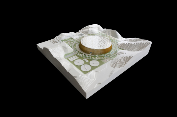 schmidt hammer lassen architects; Gottlieb Paludan Architects; Mllverbrennungsanlage in China; Shengzhen; Lehrpfad; Walkway; Besucherzentrum; Shenzhen East Waste-to-Energy Plant