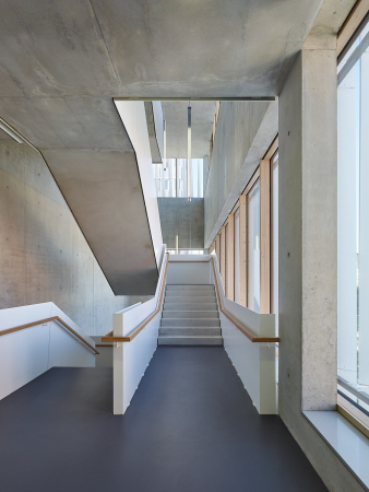 Olgastrae 109, Sporthalle, Gymnasium, Neubau, Gym, 2015, Kepler- und Humboldt-Gymnasium, Zooey Braun, Martin Gessert, h4a, Albrecht Randecker, Klaus Legner, Stuttgart, Mnchen, Wettbewerb, competition, new building, Wrfel, Block,