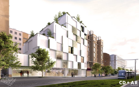 Wettbwerb, Anne Hidalgo, Reinventer Paris, Ancien Conservatoire im 13. Arrondissement von Pablo Katz Architecture (Paris) Bains-douches Castagnary im 15. Arrondissement von Red Architecture and Planners (Columbus, USA) und Bgpa   Bessires im 17. Arrondissement von AR architecture (London) und Christian Delcluse (Paris) Buzenval im 20. Arrondissement von Studio Ory et Associs (Paris) Clichy Batignolles im 17. Arrondissement von Philippe Chiambaretta Architecte (Paris) Coulanges im 4. Arrondissement von Sahoc+Katchoura (Paris) mit Francois Chatillon Architecte (Paris) Edison im 13. Arrondissement von Manuelle Gautrand Architecture (Paris) Gambetta im 20. Arrondissement von Atelier-secousses architectes (Paris) und Fabre-Speller Architectes (Clermont-Ferrand) Hotel Particulier Bucherie im 5. Arrondissement von Agence Perrot & Richard (Paris) mit Landschaftsarchitekt Atelier Paul Arne (Montreuil-sur-Maine) Italie im 13. Arrondissement von Ory et Associs (Paris) und L35 Architectos (Barcelona) Massna im 13. Arrondissement von Dorell Ghotmeh Tane Architectes (Paris) Morland im 4. Arrondissement von David Chipperfield Architects (Berlin, London, Mailand, Schanghai), Calq Architecture (Paris) und Olafur Eliasson/Studio Other Spaces (Berlin) mit Landschaftsarchitekt Michel Desvigne (Paris) Ordener im 18. Arrondissement von Hurbert & Roy Architectes et Associs (Paris) mit den Landschaftsarchitekten von Florence Mercier (Paris) Ourcq-Jaurs im 19. Arrondissement von Clara Simay (Paris) und Link architectes (La Tour-de-Peilz, Schweiz) Paris Rive Gauche im 13. Arrondissement von Xtu Architectes (Paris) Pershing im 17. Arrondissement von Sou Fujimoto (Tokio) und Oxo Architectes (Paris) mit den Landschaftsarchitekten von Moz Paysage (Lyon) und Atelier Paul Arne (Montreuil-sur-Maine)  Piat im 20. Arrondissement von VSA-Vincent Saulier Architecte (Paris) mit  Landschaftsarchitekten Choreme Pitt im 17. Arrondissement von Nicolas Laisn Associs (Montreuil) mit Landschaftsarchitekten Bassinet et Turquin (Paris) Poterne des Peupliers im 13. Arrondissement von AAVP- Architecture Vincent Parreira (Paris) und Antonio Virga architecte (Paris) mit Landschaftsarchitekten Patrick Blanc und Atelier Paul Arne (Montreuil-sur-Maine)  Sous-Station Voltaire im 11. Arrondissement von Olivier Palatre Architectes (Paris) mit den Landschaftsarchitekten Atelier Roberta (Paris) Ternes-Villiers von Jaques Ferriers Architecture (Paris), chartier dalix architectes (Paris) mit den Landschaftsarchitekten SLA Landscaper (Kopenhagen)