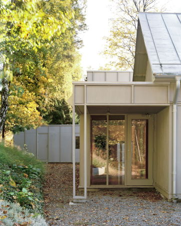 Holzkonstruktion, wood, plywood, panels, farmhouse, Bauernhaus, 1850, Satteldach, pointed roof, flat roof, Kod Arkitekter, General Architects, Sweden, Schweden, Stockholm
