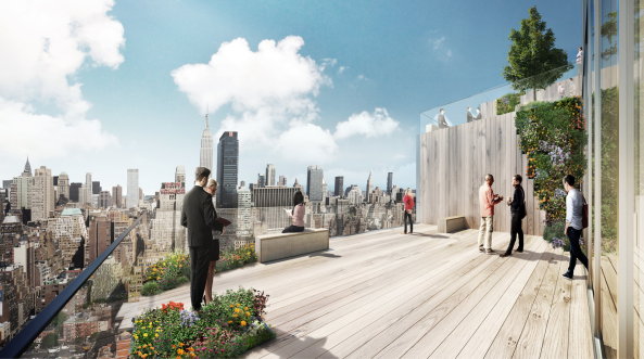 BIG, New York, Hochhaus, the spiral, Spirale, Sky Scraper, 2016, Bjarke Ingels, Glas, Stahl, Verdrehung, Commercial, In Progress, Tishman Speyer, Projekt, Entwurf, Daniel Sundlin, Thomas Christoffersen, High Line, USA