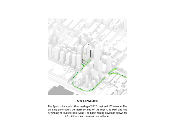 BIG, New York, Hochhaus, the spiral, Spirale, Sky Scraper, 2016, Bjarke Ingels, Glas, Stahl, Verdrehung, Commercial, In Progress, Tishman Speyer, Projekt, Entwurf, Daniel Sundlin, Thomas Christoffersen, High Line, USA