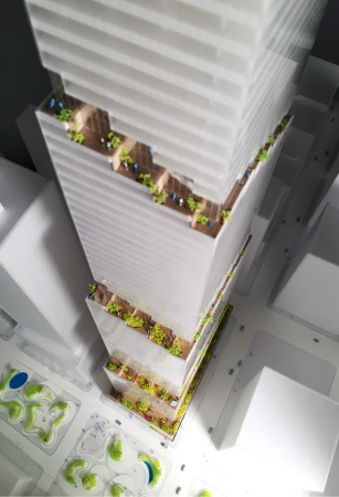 BIG, New York, Hochhaus, the spiral, Spirale, Sky Scraper, 2016, Bjarke Ingels, Glas, Stahl, Verdrehung, Commercial, In Progress, Tishman Speyer, Projekt, Entwurf, Daniel Sundlin, Thomas Christoffersen, High Line, USA