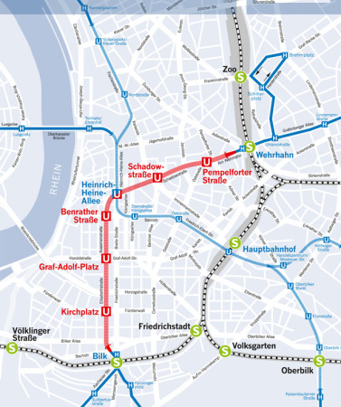 Wehrhahn-Linie, Wehrhahnlinie D�sseldorf, netzwerkarchitekten, Heike Klussmann, Wettbewerb, U-Bahnhof, D�sseldorf, Landeshauptstadt D�sseldorf, Heinrich-Heine-Allee, Wettbewerb, Tunnel, Kunst im Tunnel, Fritschi Architekten, Ralf Br�g, Ursula Damm, Manuel Franke, Enne Haehnle, Thomas Stricker, Kunst im �ffentlichen Raum, Kunst am Bau, Architektur und Kunst, Infrastruktur, Architektur in NRW, Kunst im Alltag, Farbe