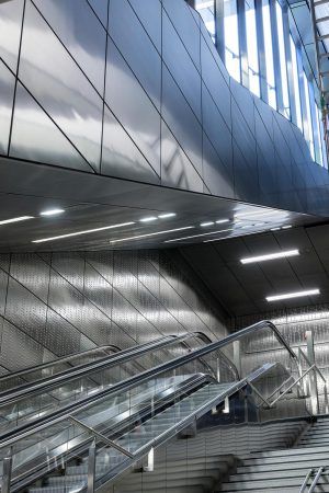 Wehrhahn-Linie, Wehrhahnlinie D�sseldorf, netzwerkarchitekten, Heike Klussmann, Wettbewerb, U-Bahnhof, D�sseldorf, Landeshauptstadt D�sseldorf, Heinrich-Heine-Allee, Wettbewerb, Tunnel, Kunst im Tunnel, Fritschi Architekten, Ralf Br�g, Ursula Damm, Manuel Franke, Enne Haehnle, Thomas Stricker, Kunst im �ffentlichen Raum, Kunst am Bau, Architektur und Kunst, Infrastruktur, Architektur in NRW, Kunst im Alltag, Farbe