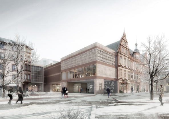 Liebfrauenstrae 5, Deutschland, Germany, Neubau, Museum, Mainz, competition, Museum, Erweiterung, Umbau, Modernisierung, LRO, DFZ Architekten, Christoph Mckler, Lederer Ragnarsdottir, Oei, 2016, 2015, Offener Wettbewerb, Realisierungswettbewerb, Gewinner, 1. Preis, first prize, 2. Preis. 3. Preis, Anerkennung, EM2N,