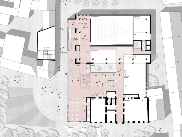 Liebfrauenstrae 5, Deutschland, Germany, Neubau, Museum, Mainz, competition, Museum, Erweiterung, Umbau, Modernisierung, LRO, DFZ Architekten, Christoph Mckler, Lederer Ragnarsdottir, Oei, 2016, 2015, Offener Wettbewerb, Realisierungswettbewerb, Gewinner, 1. Preis, first prize, 2. Preis. 3. Preis, Anerkennung, EM2N,