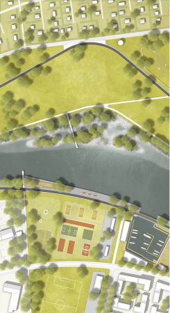 Schinkelpreis, AIV-Schinkel-Wettbewerb, Wettbewerb, Wettbewerbsergebnisse, Preis, Preistrger, Schinkelpreis, Berlin, Preisverleihung, Entwurf, Ausstellung, Architekten- und Ingenieur-Verein, Industrie, Gewerbe, Stadtplanung, Wohnviertel, Quartiersplanung, Landschaftsplanung, Teltow, Brcken, Brcke, Tatjana Busch, Elisabeth Stieger, Jury, Krummer Steg, Krperwerft, Universitt der Ku&#x308;nste, 10623, UdK, Hardenbersgtrae, grne Schnow, Architekten- und Ingenieur-Verein