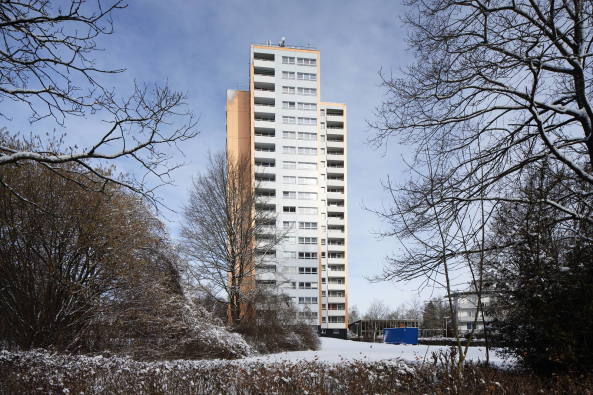 Aluminium, Paneele, Restaurierung, Energieeffizienz, Sanierung, Betonsanierung, Barrierefreieheit, geneigt, Fensterlaibung, concrete, engery effciency, restauration, aluminium, Ulm