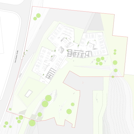 Sdwestrundfunk, Wettbewerb, Gewinner, 1. Preis, Anerkennung, first prize, competition, media centre, Baden-Baden, Germany, Deutschland, Architecture, urbanism, 2016, 2015 decision, glass, steel, lobby, Wurm + Wurm Architekten Ingenieure, JSWD Architekten, Rykart Architekten, struhk architekten, kadawittfeldarchitektur, Jury, Projekt, Gewinnerprojekt