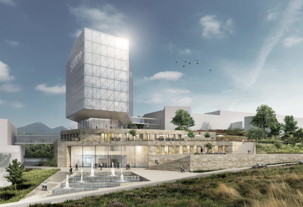 S�dwestrundfunk, Wettbewerb, Gewinner, 1. Preis, Anerkennung, first prize, competition, media centre, Baden-Baden, Germany, Deutschland, Architecture, urbanism, 2016, 2015 decision, glass, steel, lobby, Wurm + Wurm Architekten Ingenieure, JSWD Architekten, Rykart Architekten, struhk architekten, kadawittfeldarchitektur, Jury, Projekt, Gewinnerprojekt