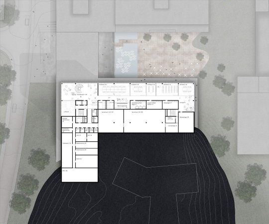 S�dwestrundfunk, Wettbewerb, Gewinner, 1. Preis, Anerkennung, first prize, competition, media centre, Baden-Baden, Germany, Deutschland, Architecture, urbanism, 2016, 2015 decision, glass, steel, lobby, Wurm + Wurm Architekten Ingenieure, JSWD Architekten, Rykart Architekten, struhk architekten, kadawittfeldarchitektur, Jury, Projekt, Gewinnerprojekt