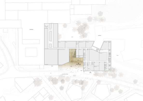 S�dwestrundfunk, Wettbewerb, Gewinner, 1. Preis, Anerkennung, first prize, competition, media centre, Baden-Baden, Germany, Deutschland, Architecture, urbanism, 2016, 2015 decision, glass, steel, lobby, Wurm + Wurm Architekten Ingenieure, JSWD Architekten, Rykart Architekten, struhk architekten, kadawittfeldarchitektur, Jury, Projekt, Gewinnerprojekt