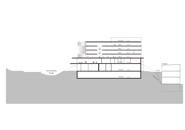 Sdwestrundfunk, Wettbewerb, Gewinner, 1. Preis, Anerkennung, first prize, competition, media centre, Baden-Baden, Germany, Deutschland, Architecture, urbanism, 2016, 2015 decision, glass, steel, lobby, Wurm + Wurm Architekten Ingenieure, JSWD Architekten, Rykart Architekten, struhk architekten, kadawittfeldarchitektur, Jury, Projekt, Gewinnerprojekt